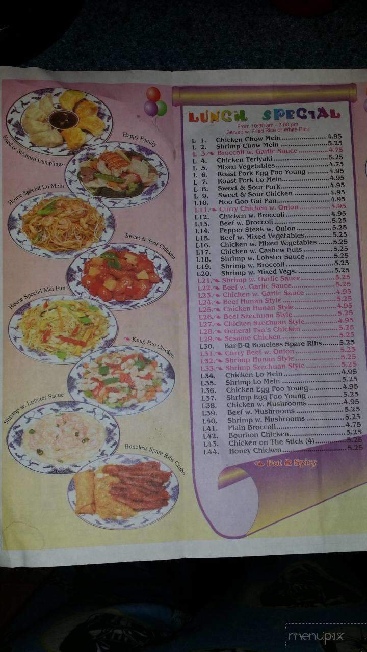 Menu page 2