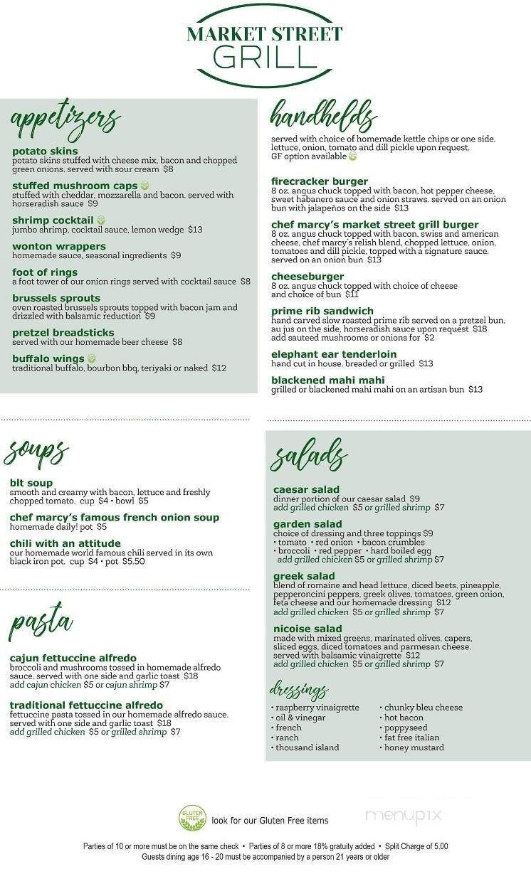 Menu page 1