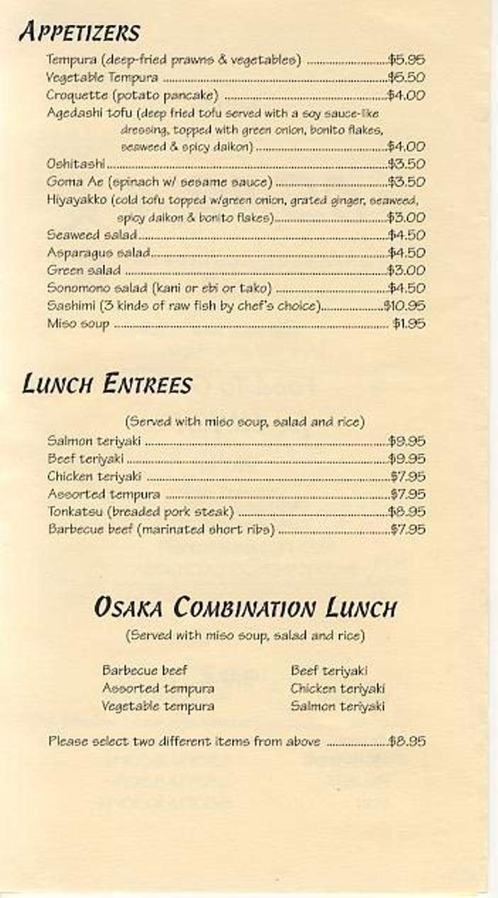 Menu page 2
