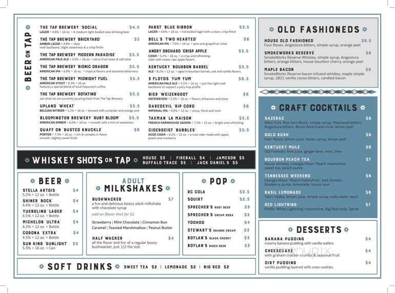 Menu page 2