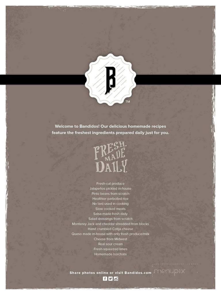Menu page 1