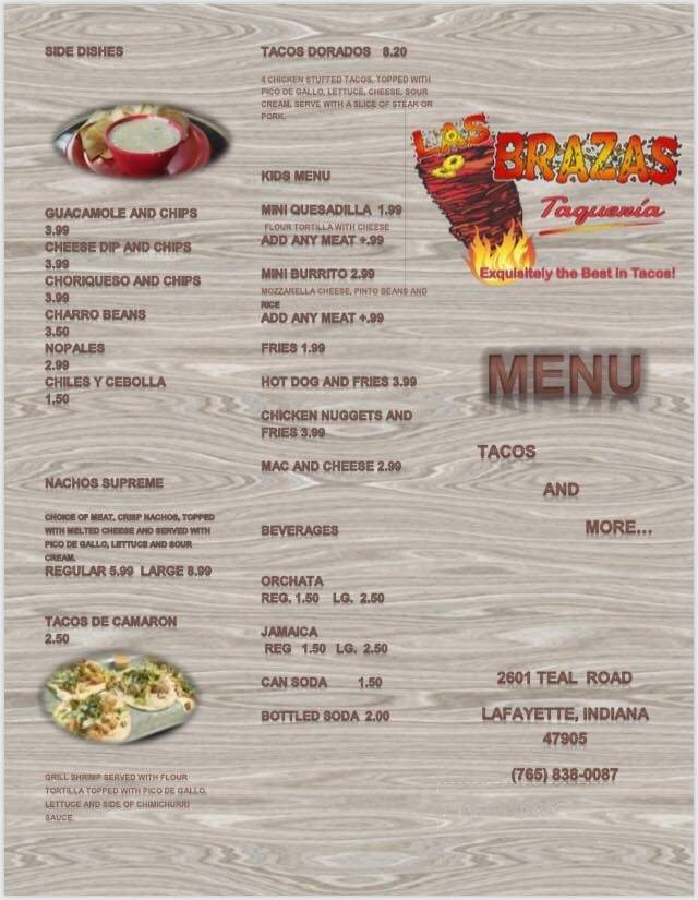 Menu page 2
