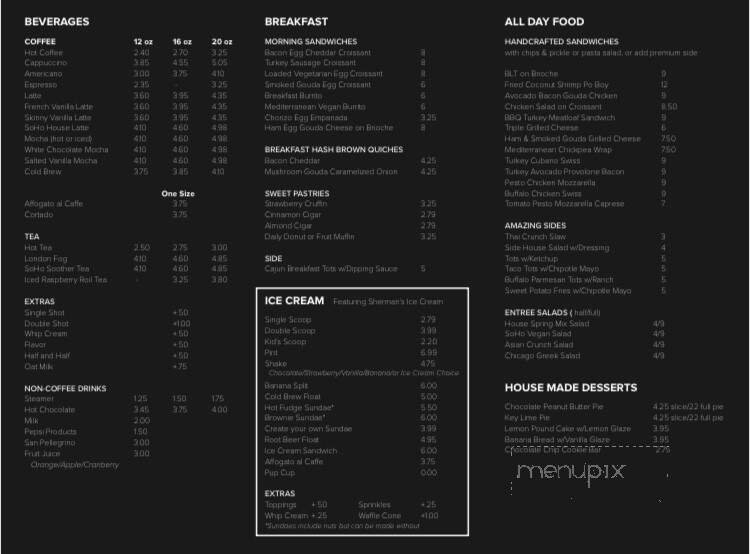 Menu page 2