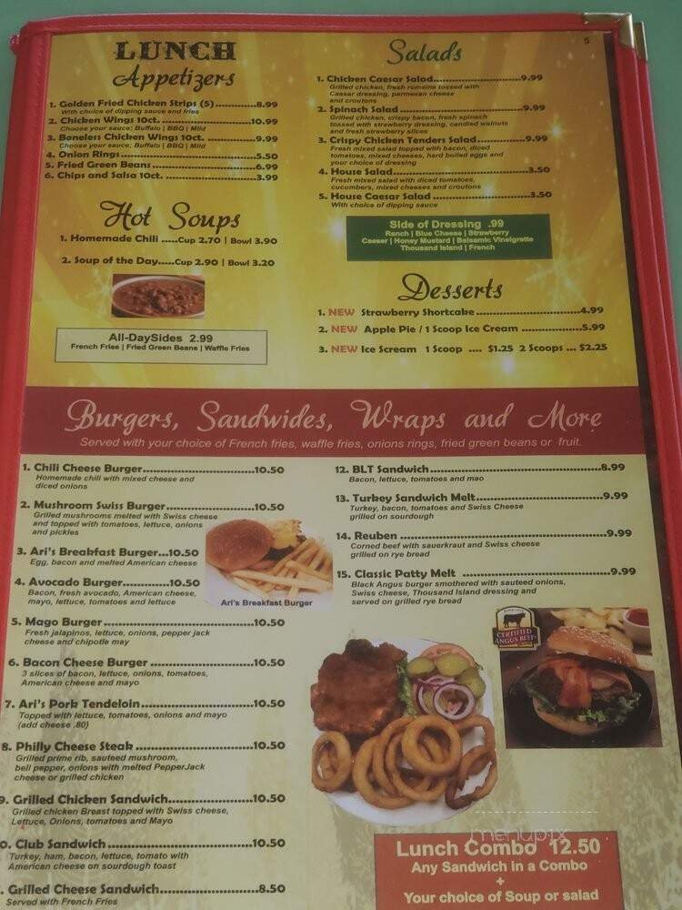 Menu page 2
