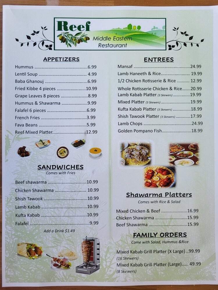 Menu page 2