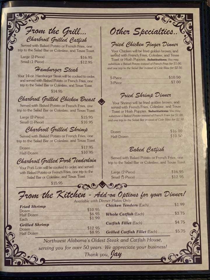 Menu page 2