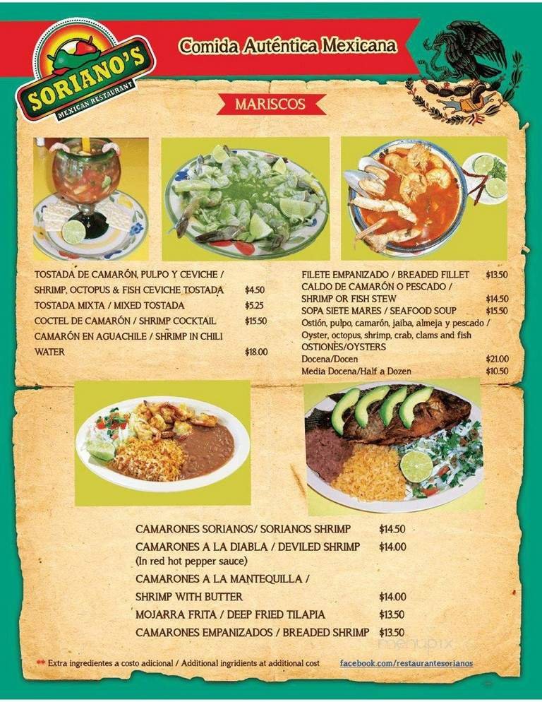 Menu page 2