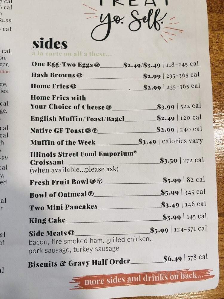 Menu page 1