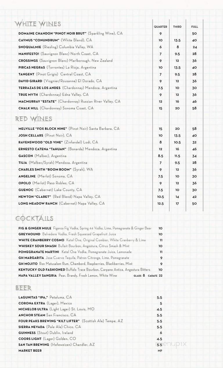 Menu page 2