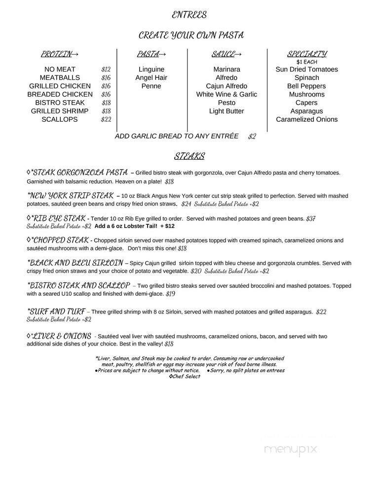 Menu page 5