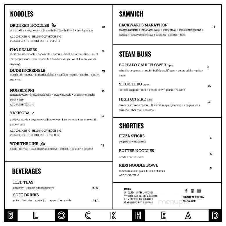 Menu page 2