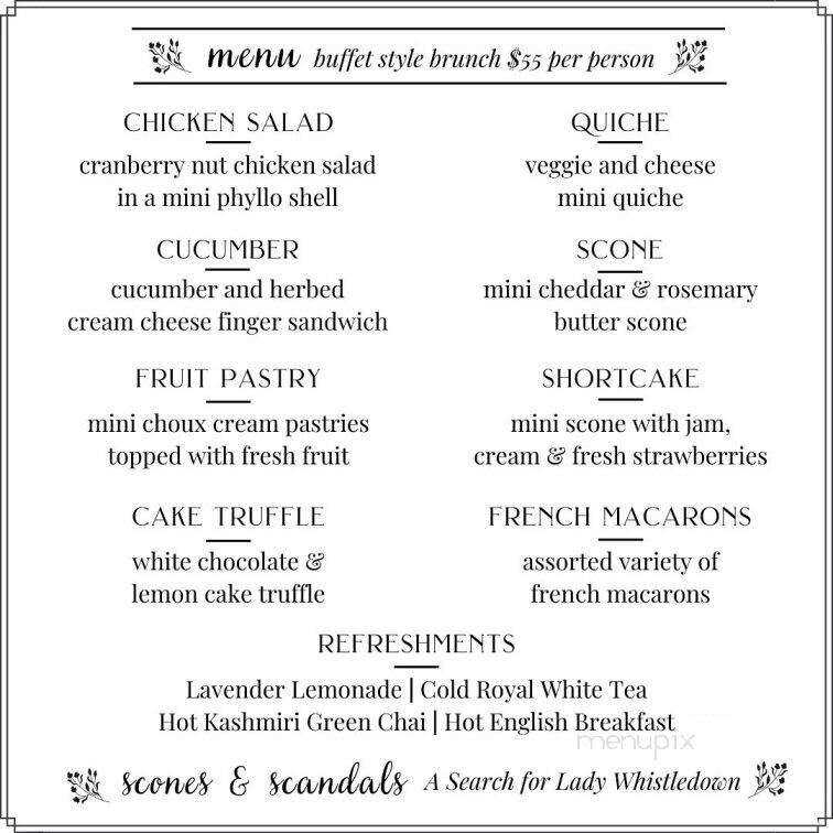 Menu page 1