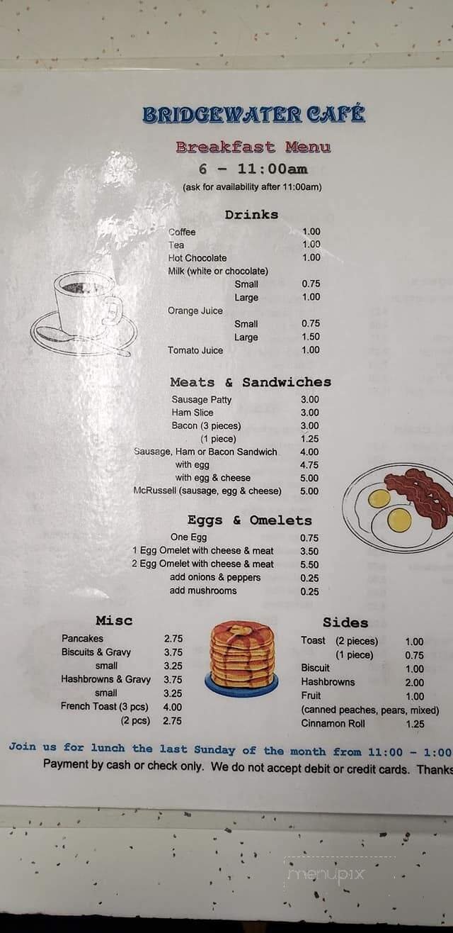 Menu page 2