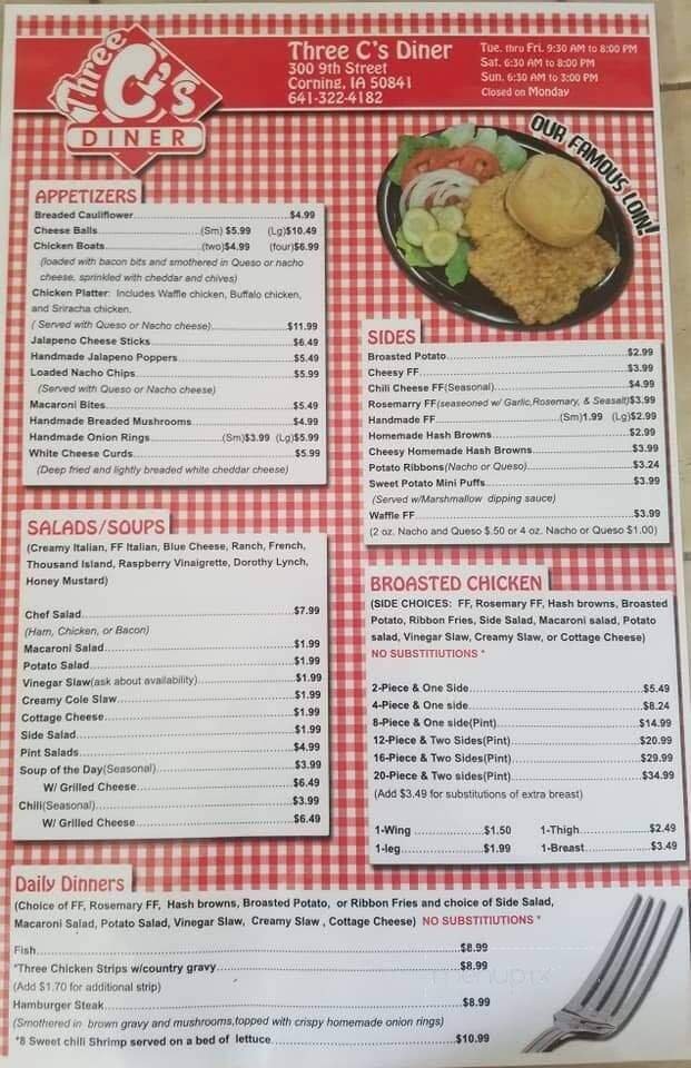 Menu page 2