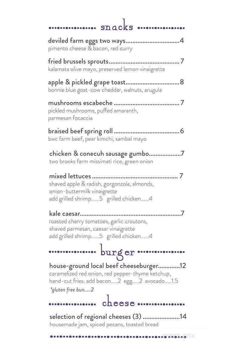 Menu page 5