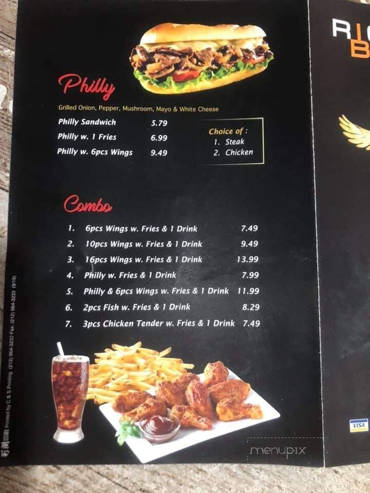 Menu page 2