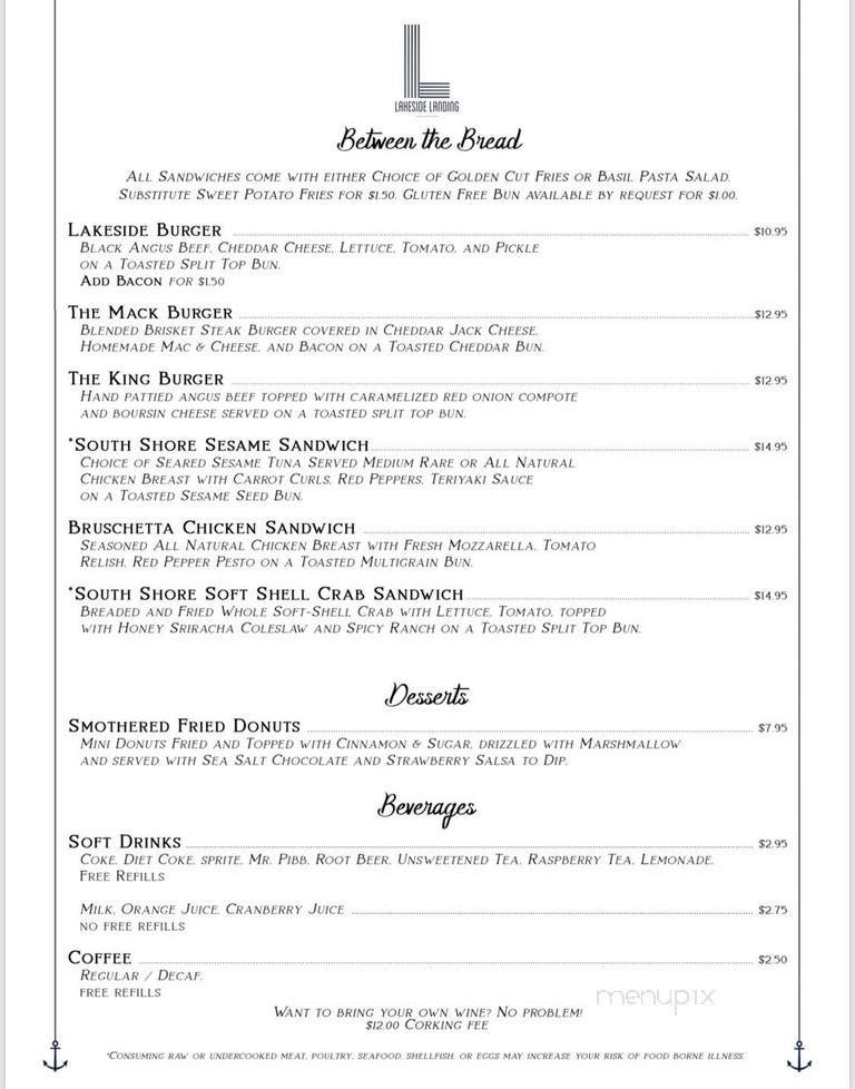 Menu page 2