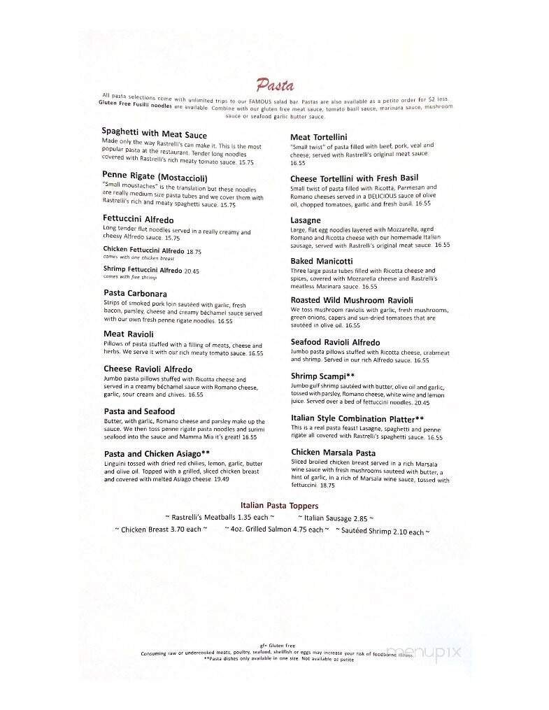 Menu page 2