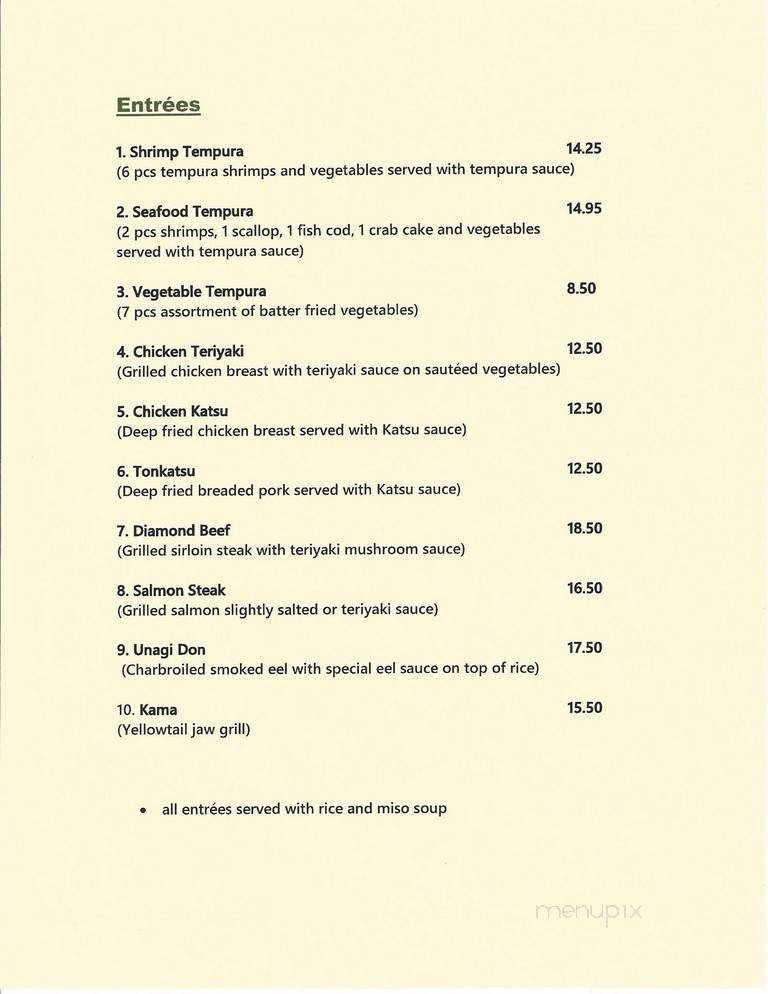 Menu page 5