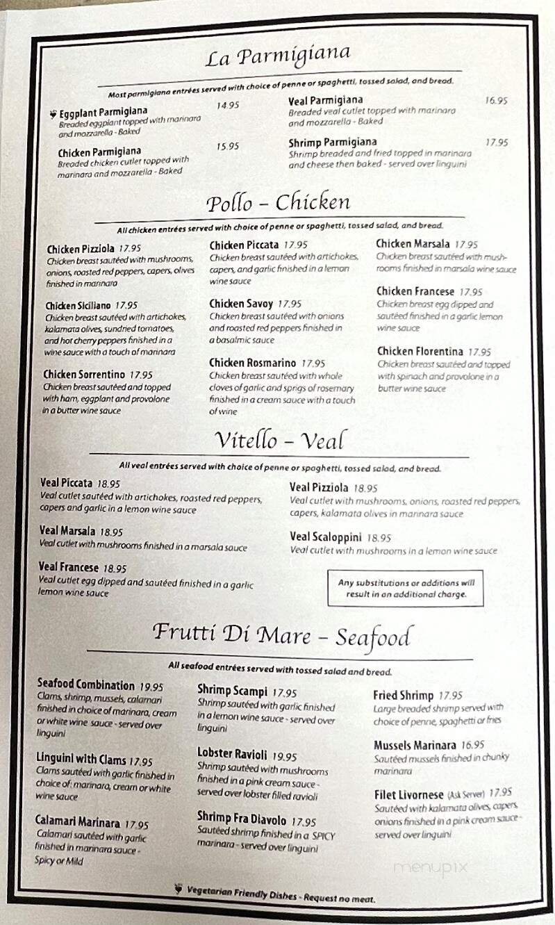 Menu page 2
