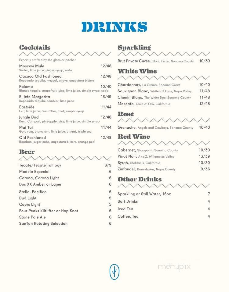 Menu page 2