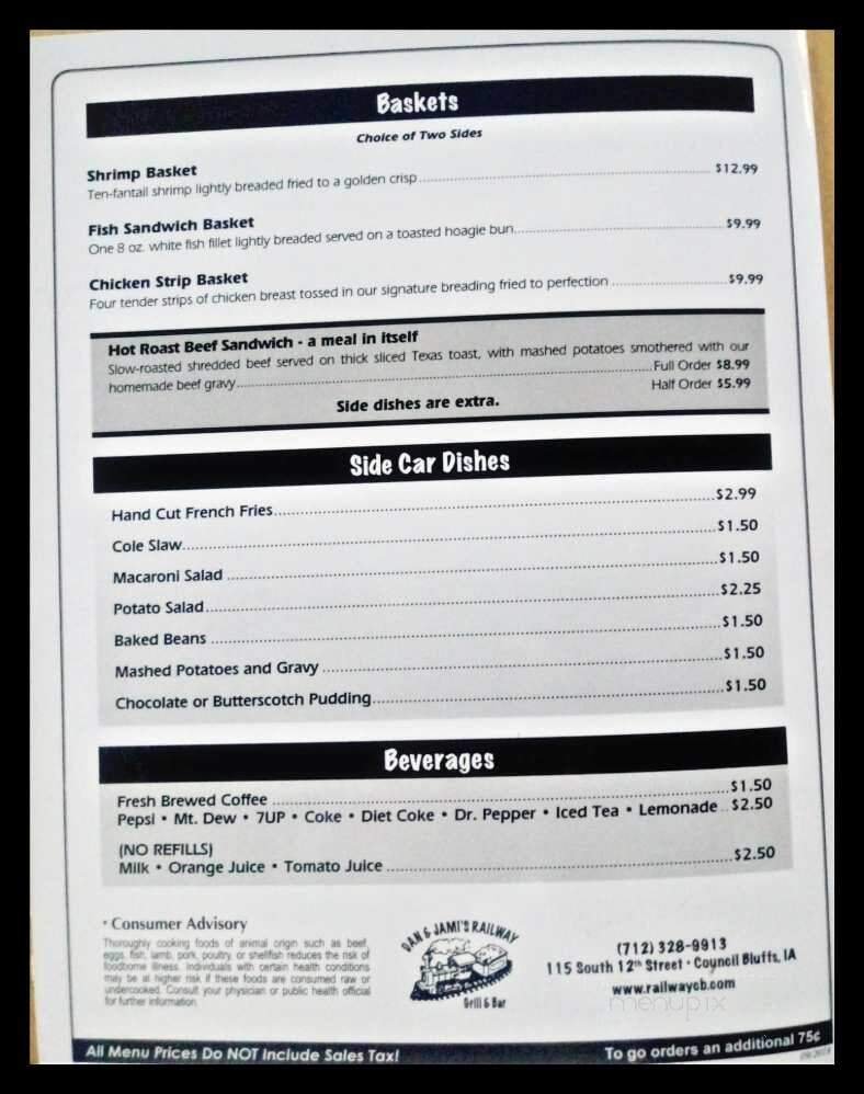 Menu page 2
