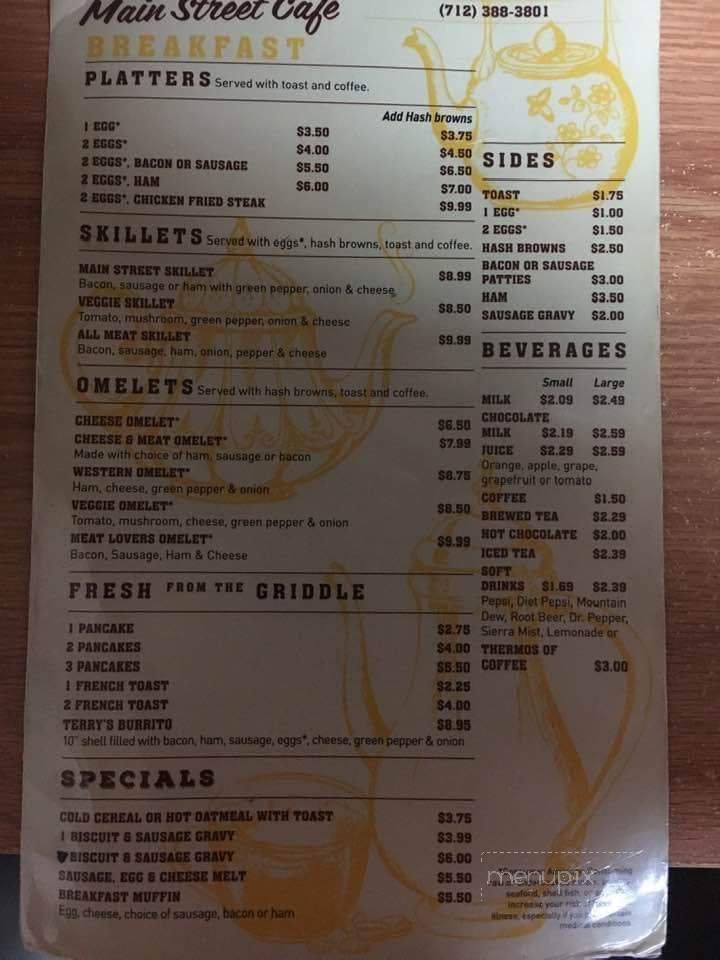 Menu page 2