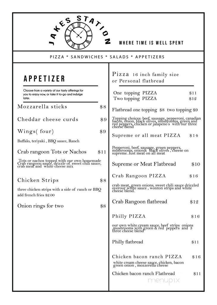 Menu page 2