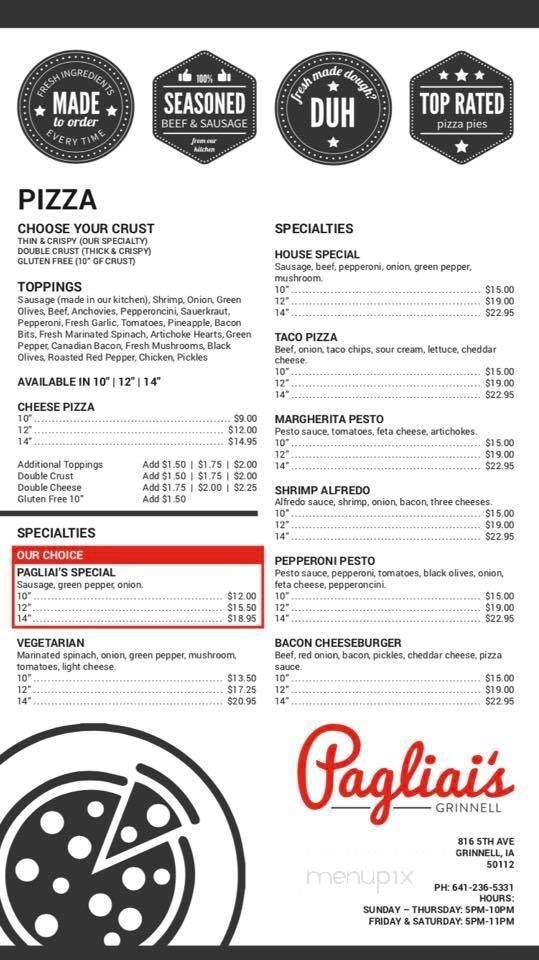 Menu page 2