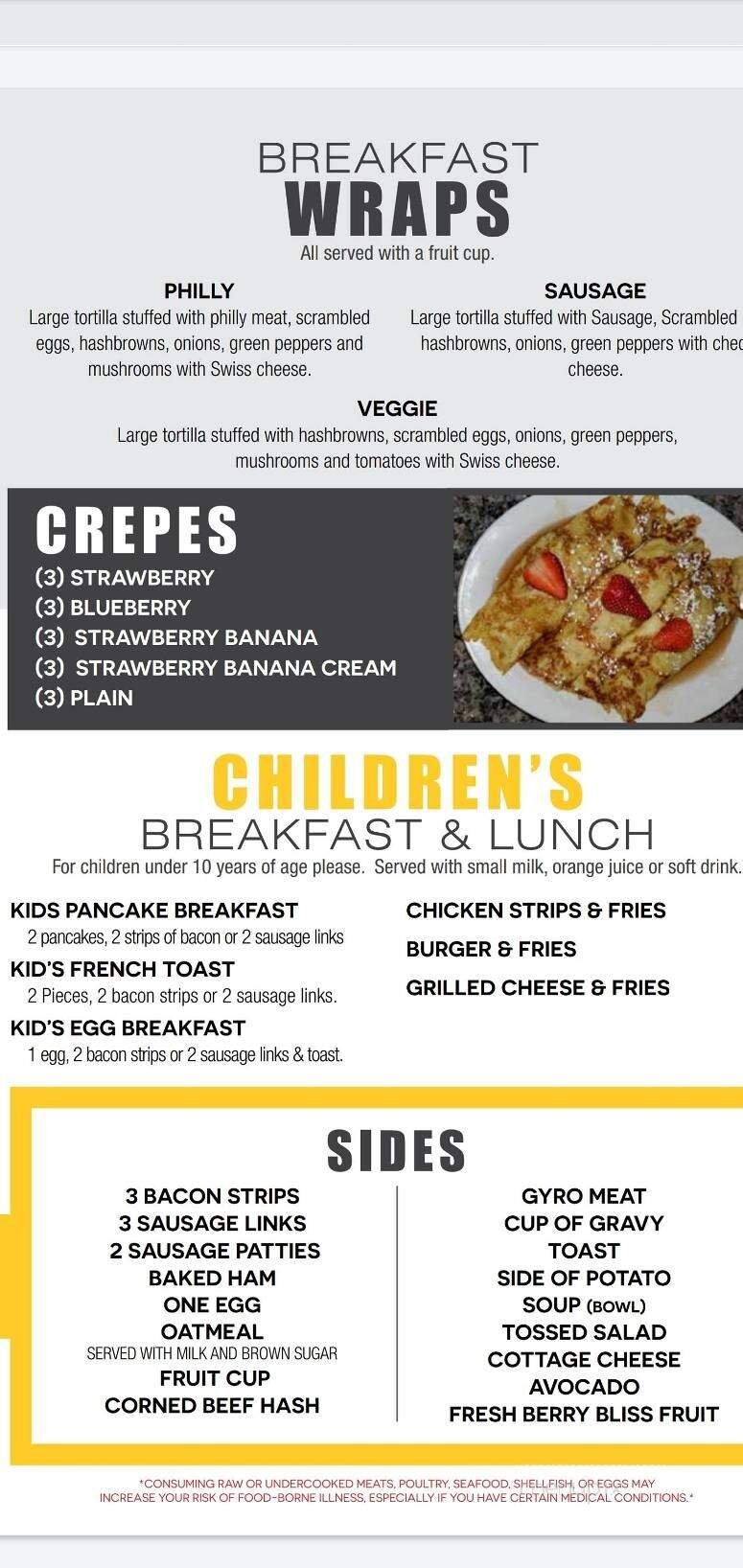 Menu page 2