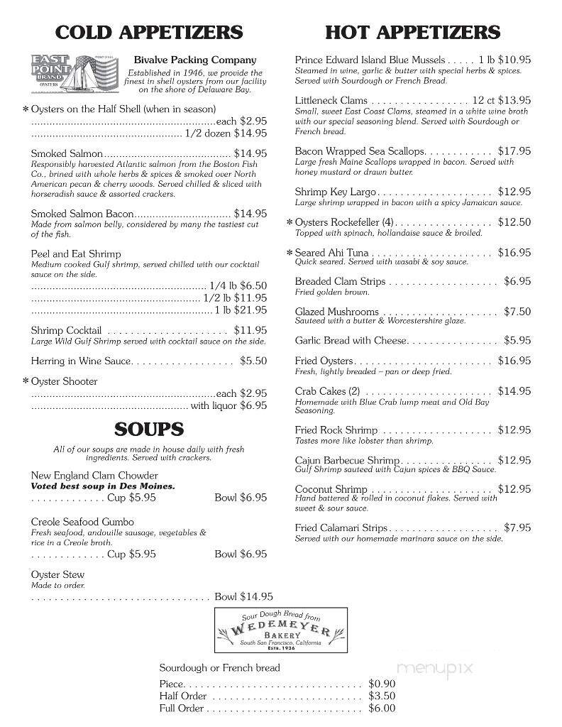 Menu page 2