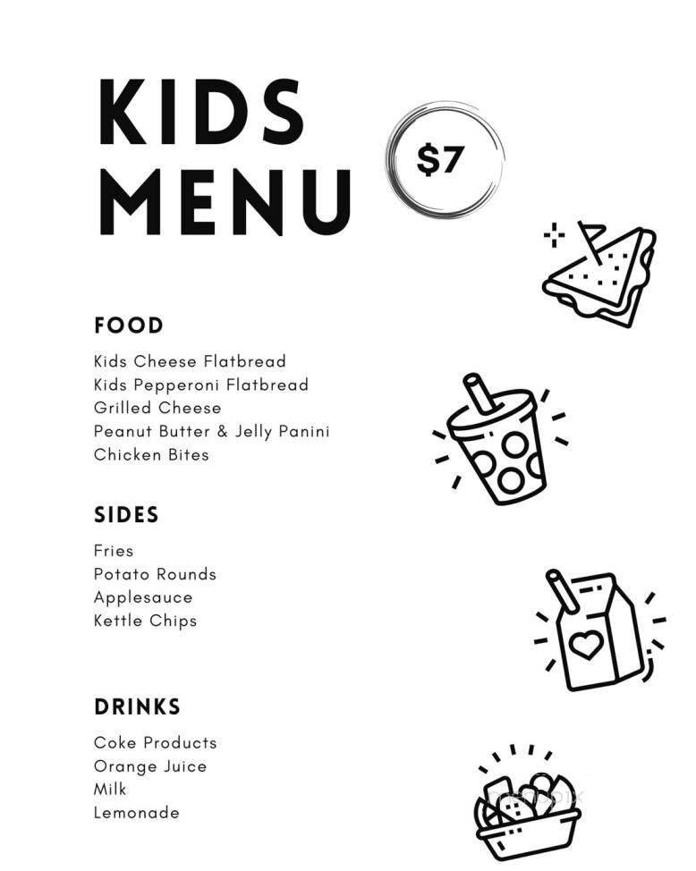 Menu page 1
