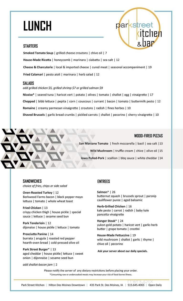 Menu page 2