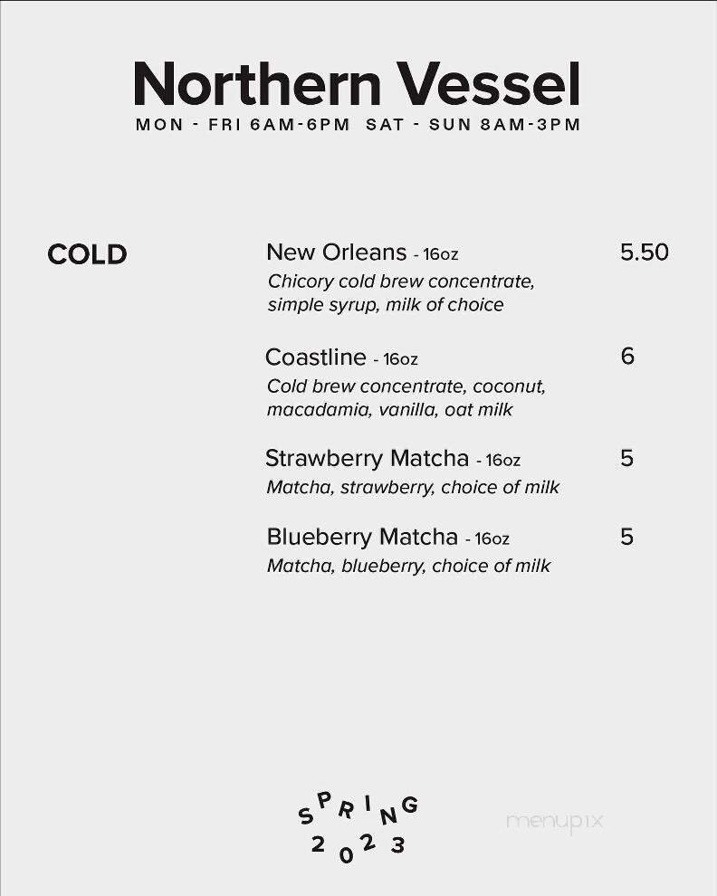 Menu page 1