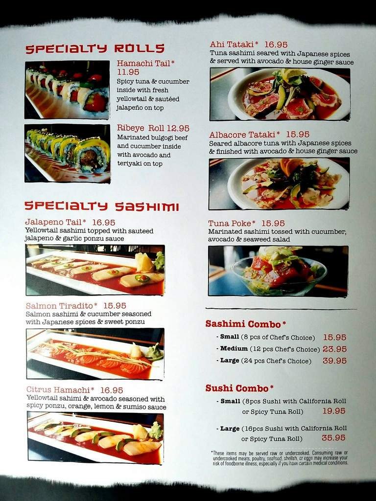 Menu page 2