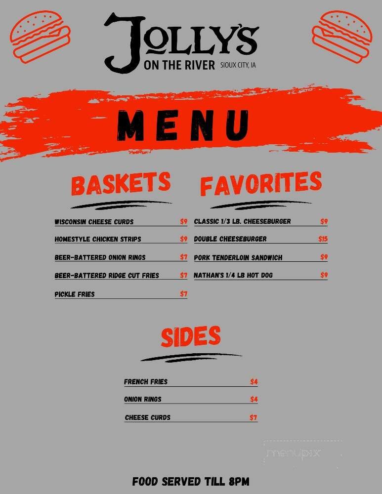 Menu page 1