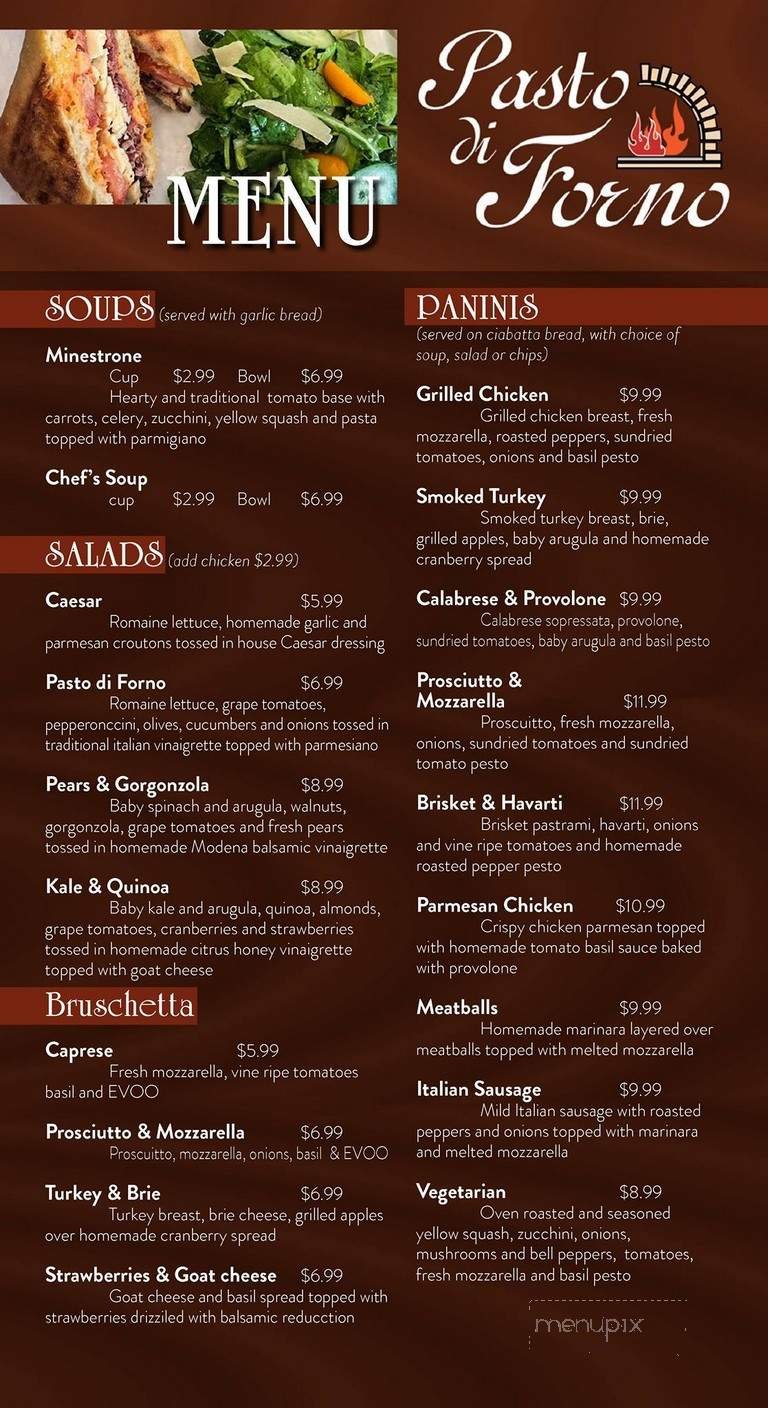 Menu page 1