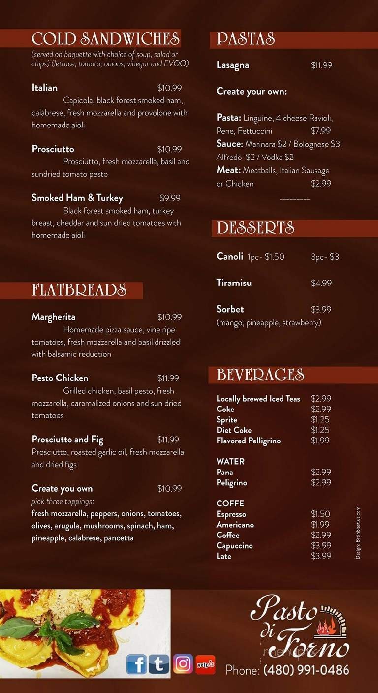 Menu page 2