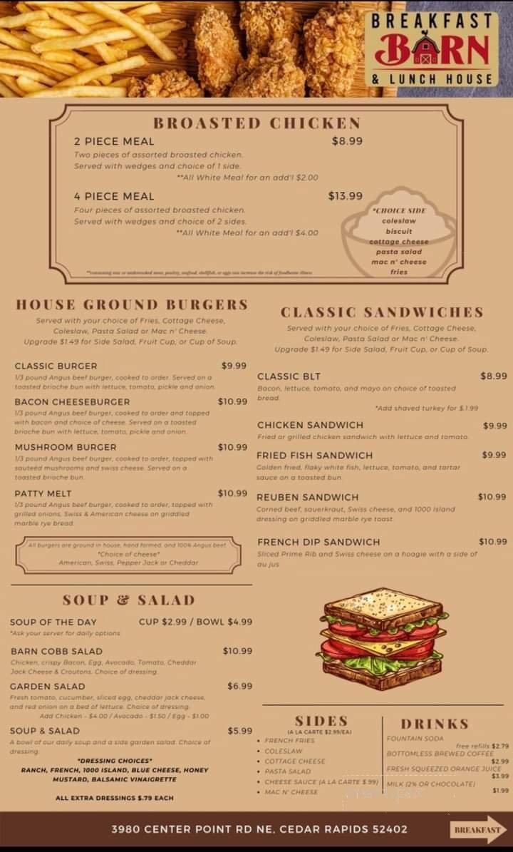 Menu page 2