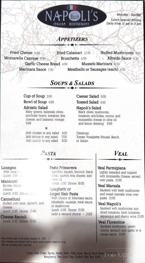 Menu page 2