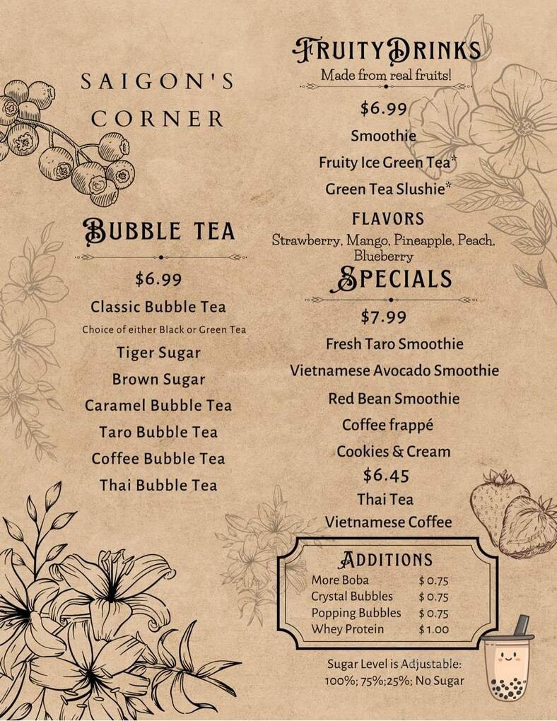 Menu page 1