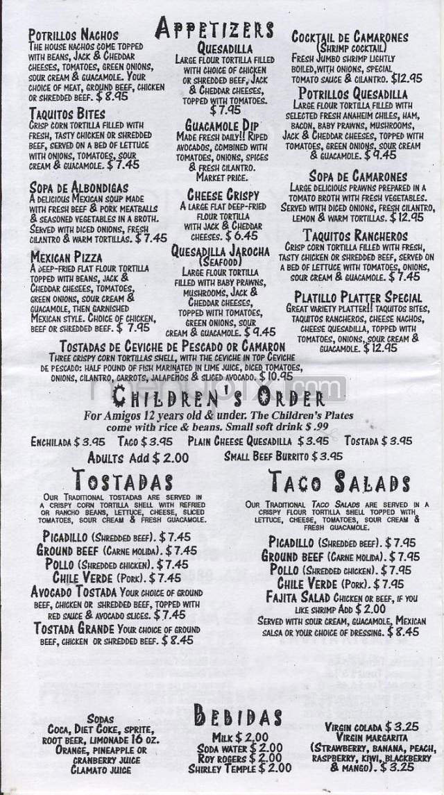 Menu page 2