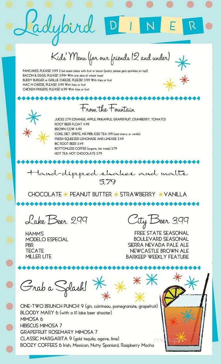 Menu page 2