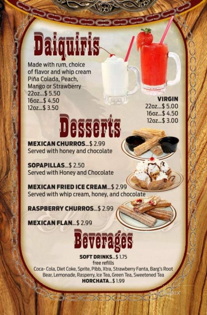 Menu page 1