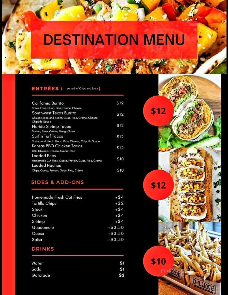 Menu page 1
