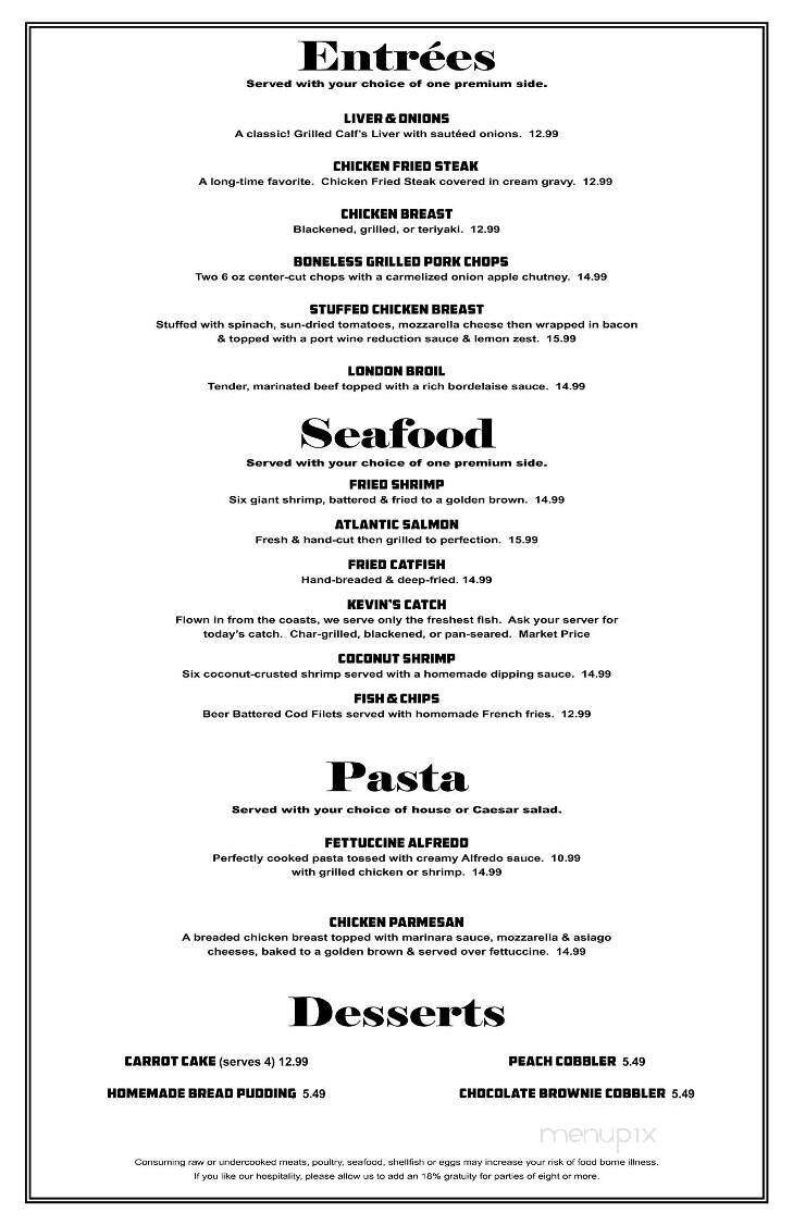 Menu page 2