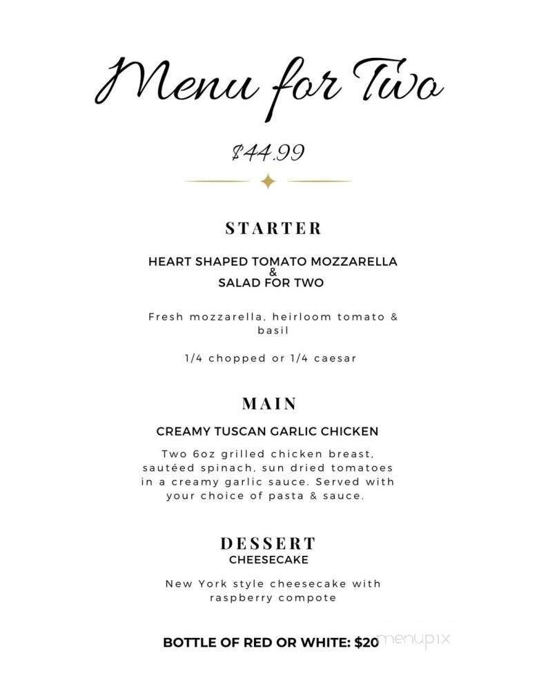 Menu page 1