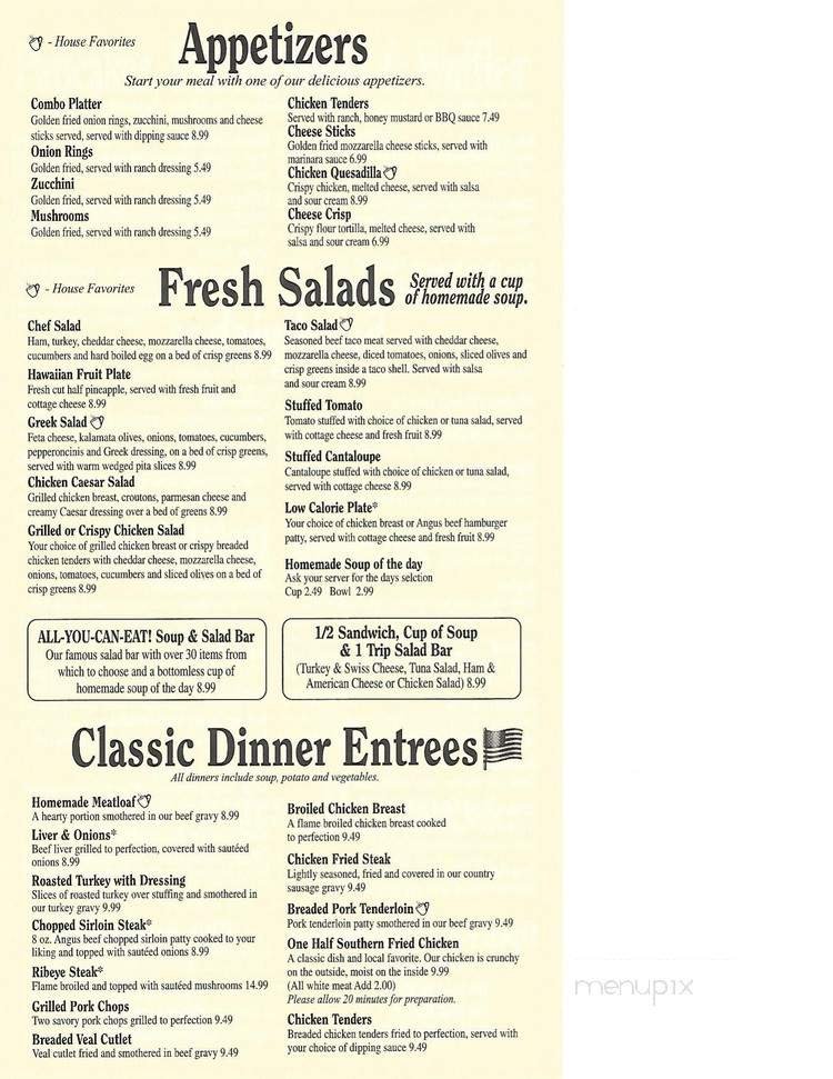 Menu page 2