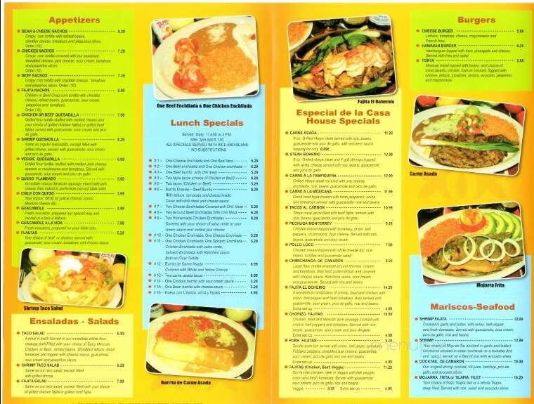 Menu page 2