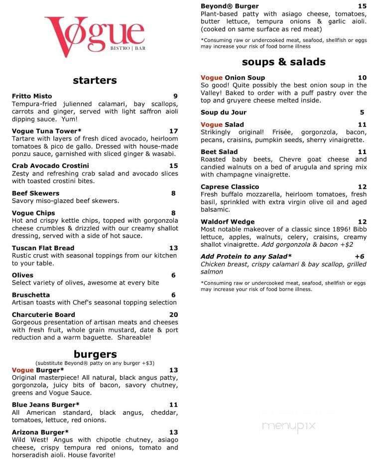 Menu page 3